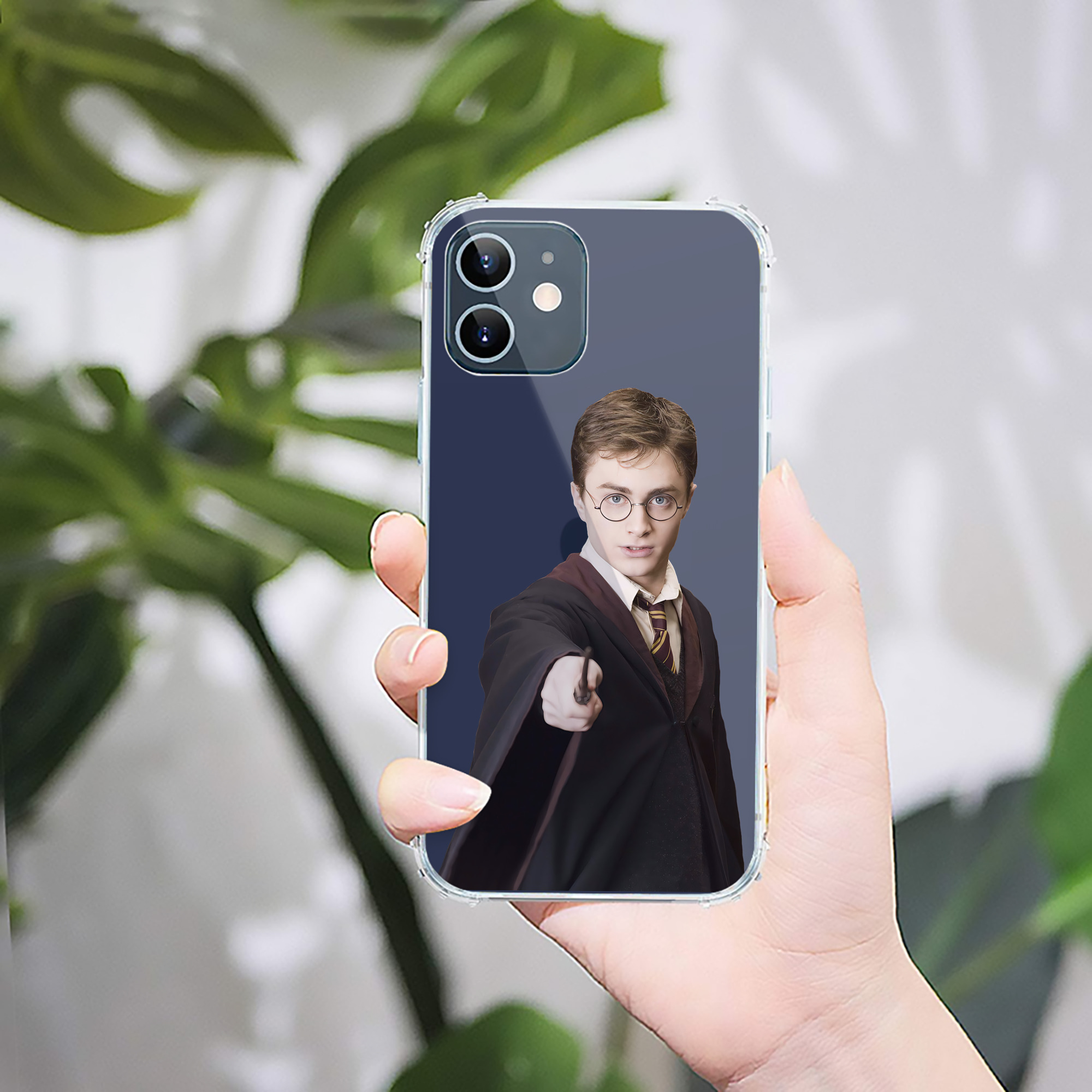 （画像用） Harry Potter ハリー・ポッターシリーズ 【iPhone 12シリーズ対応】透明スマホケース（クリアソフトケース）